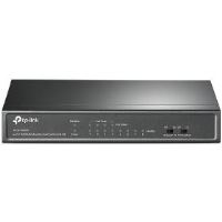 Switch TP-Link TL-SF1008LP 8x LAN, 4xPoE+, 41W, dosah 250m, kov Switch TP-Link TL-SF1008LP 8x LAN, 4xPoE+, 41W, dosah 250m, kov