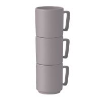 Sada hrnků 4 ks 300 ml Taupe Collection (1)