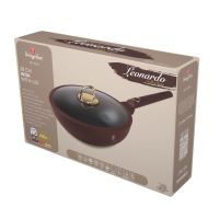 BERLINGERHAUS Pánev wok s poklicí a titanovým povrchem 28 cm Leonardo Collection BH-8034 (1)