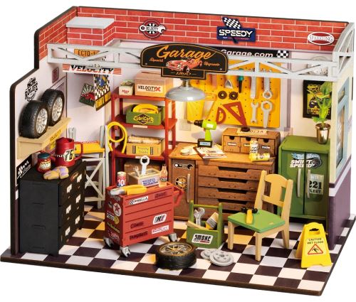 Hračka Robotime miniatura domečku Garáž