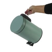 KELA Kosmetický koš Monaco kov zelená 3l KL-24287 (8)