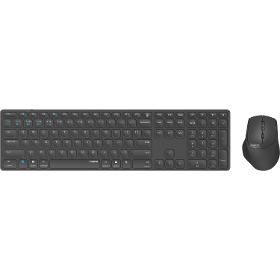 Rapoo 9800M set klávesnice a myši šedý