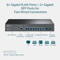 Switch TP-Link TL-SG3210 JetStream L2 Managed, 8x GLan,  2x SFP (3)