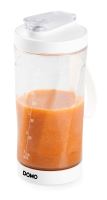 Aku smoothie mixér X-Power to go 120W - bílý - DOMO DO752BL, Příkon:120 W, Objem: 600 ml, USB dobíjení, dlouhá výdrž baterie (6)