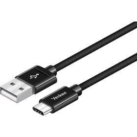 YCU 302 BK kabel USB A 2.0 / C 2m YENKEE