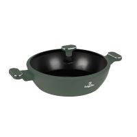 BERLINGERHAUS Kastrol s titanovým povrchem a poklicí 30 cm Matte Green Collection BH-8199 (6)