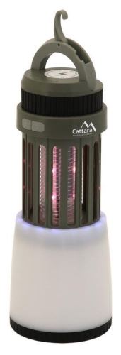 LED svítilna Cattara PLUM vysouvací nabíjecí + lapač hmyzu