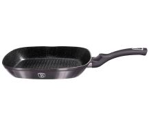 Pánev Berlingerhaus grilovací s mramorovým povrchem a poklicí 28 cm Carbon PRO Line BH-6909 (3)