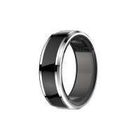 CUBE1 Smart Ring Black velikost 10 (1)