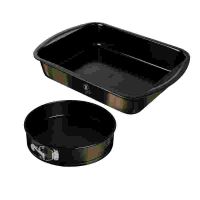 Forma na pečení sada titanovým nepřilnavým povrchem 2 ks Shiny Black Edition (6)