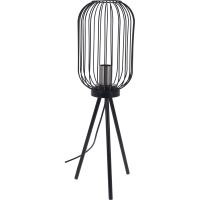 Lampa kovová stříbrná 60 x 17,5 cm (1)