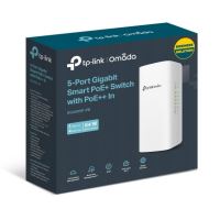 Switch TP-Link SG2005P-PD Smart, 4x GLan s PoE, 1x GLAN s PoE-in, 90W, Omáda SDN (7)