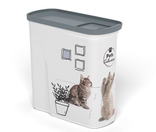Zásobník Curver na krmivo 1,5 kg / 2 l Cats