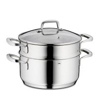 KELA Hrnec napařovací s poklicí nerez 18/10 FLAVORIA 20 cm sada 3 ks KL-10190 (8)