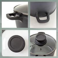 Hrnec Atura litý hliník černý 20 cm 1,7 l (5)