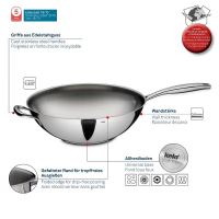 KELA Wok nerez Flavoria 32 cm KL-10193 (3)