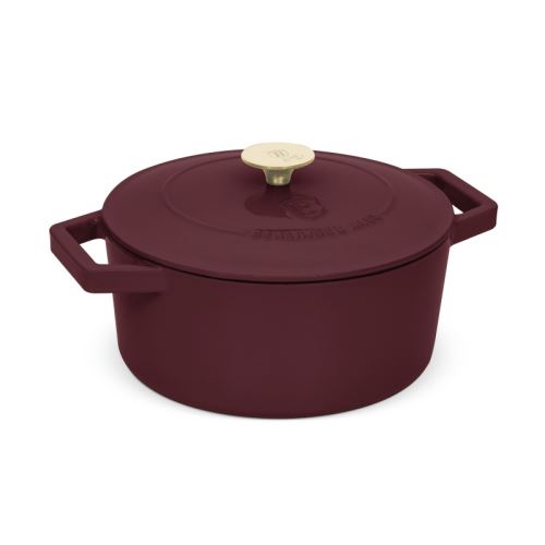 BERLINGERHAUS Pekáč litinový s poklicí 24 cm Leonardo Collection BH-6542