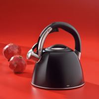 KELA Konvice pískací Vitus nerez 2,4l, stříbrná matná KL-12078 (1)