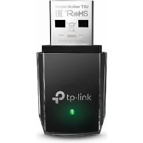 USB klient TP-Link Archer T3U AC 1300 Dual Band Wireless 400Mbps 2,4GHz/ 867Mbps 5GHz, USB 2.0