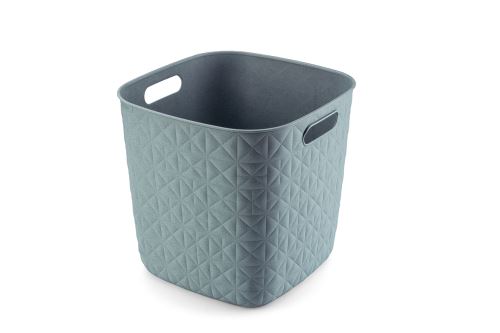 Box Curver Softex Cube 15 l modrozelený