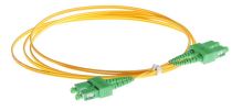 Patch kabel optický duplex SC/APC-SC/APC 09/125 2m SM (1)