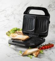 Sendvičovač XL 3v1 na sendvič / vafle / grill - DOMO DO9290C, 3v1 - sendvič / vafle / grill (3)