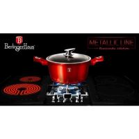 BERLINGERHAUS Kastrol s mramorovým povrchem a poklicí 24 cm Burgundy Metallic Line BH-1257 (7)