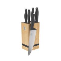 Sada nožů se stojanem BAMBOO 6 ks  Antracit Collection (1)