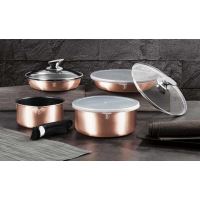 BERLINGERHAUS Sada nádobí s odnímatelnou rukojetí 9 ks Rosegold Metallic Line BH-6147 (4)