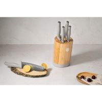 BERLINGERHAUS Sada nožů se stojanem BAMBOO 6 ks Sahara Collection BH-2755 (5)