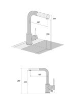 CONCEPT Dřezová baterie se sprchou BDG4527dg TMAVĚ ŠEDÁ (3) CONCEPT Dřezová baterie se sprchou BDG4527dg TMAVĚ ŠEDÁ (3)