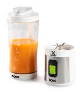 Aku smoothie mixér X-Power to go 120W - bílý - DOMO DO752BL, Příkon:120 W, Objem: 600 ml, USB dobíjení, dlouhá výdrž baterie (5)
