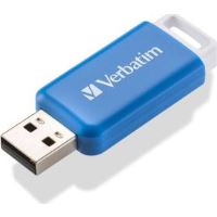 64GB USB Flash 2.0 DataBar Blue VERBATIM (1)