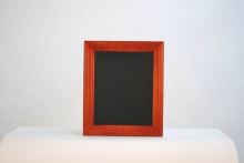 Tabule Securit UNIVERSAL nástěnná na popis křídou 30x40cm, Mahagony, lakovaná (2)