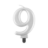 ALBI SVÍČKA SILVER ČÍSLO 9 ALBI SVÍČKA SILVER ČÍSLO 9