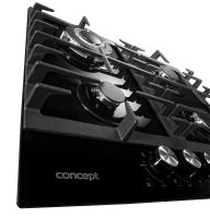 CONCEPT PDV7260bc Plynová deska vestavná 60 cm BLACK (2)