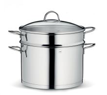 KELA Hrnec na těstoviny nerez s poklicí CAILIN 24cm KL-10991 (6)