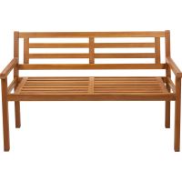 PROGARDEN Zahradní lavice 120 x 57 x 75 cm akát KO-VM7000050 (1)