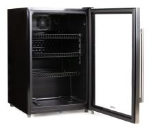 Chladnička nápojů - barová lednice 118 litrů - DOMO DO91610BK, Objem: 118 l *, Třída: C, (š x h x v): 54,5 x 58,5 x 84 cm (7)