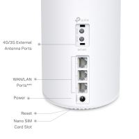 Modem TP-Link Deco X10-4G(1-pack) LTE6 s WiFi routerem, AX1500, WiFi 6, 3x GLAN, 2,4/5GHz (1)