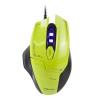 E-Blue Myš Mazer, 2500DPI, zelená, herní