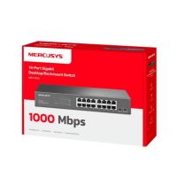 Switch TP-Link Mercusys MS116GS 16x GLAN, rack (4)
