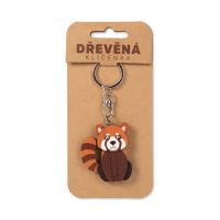 ALBI Dřevěná klíčenka - Červená panda ALBI Dřevěná klíčenka - Červená panda