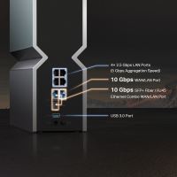 WiFi router TP-Link Archer BE800 AXE19000, WiFi 7, 1x 10GWAN, 4x 2.5GLAN, 1x 10GLAN/SFP+, USB, 2,4/5/6GHz (4)