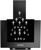 Concept Komínová digestoř OPK5260bc BLACK (6)