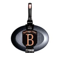 BERLINGERHAUS Pánev na ryby a steaky s mramorovým povrchem 35 cm Black Rose Collection BH-7149 (4)