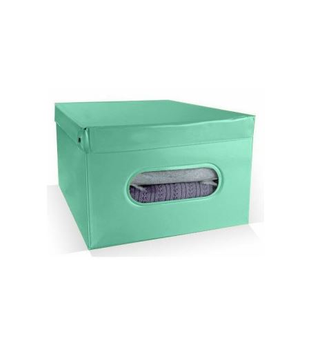 Box Compactor skládací úložný, PVC Nordic, 50 x 38.5 x 24 cm, zelený
