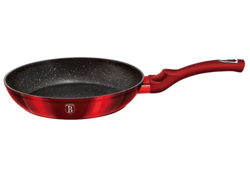Pánev Berlingerhaus BH-1253 Burgundy Metallic Line s mramorovým povrchem 28 cm