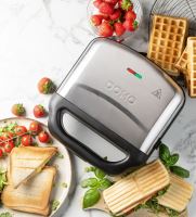 Sendvičovač XL 3v1 na sendvič / vafle / grill - DOMO DO9290C, 3v1 - sendvič / vafle / grill (5)