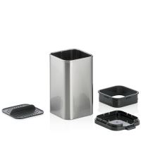 Odkapávač na příbory Plata nerez matná stříbrná 10,0x11,5x18,5cm (8)